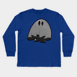 Lonely ghost Kids Long Sleeve T-Shirt